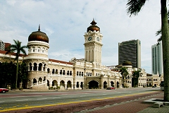 Von Singapur ber Kuala Lumpur nach Penang